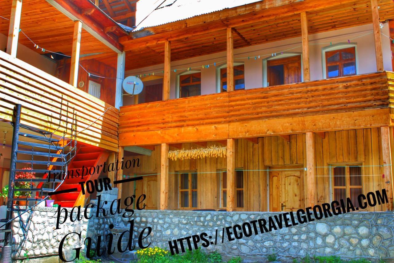 Ecohouse Svaneti Mestia Buitenkant foto